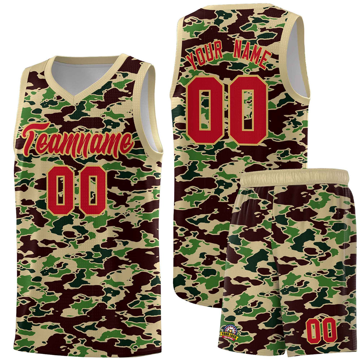 Custom Personalized Camo Kits Sports Uniform Basketball Jersey|KXKSHOP