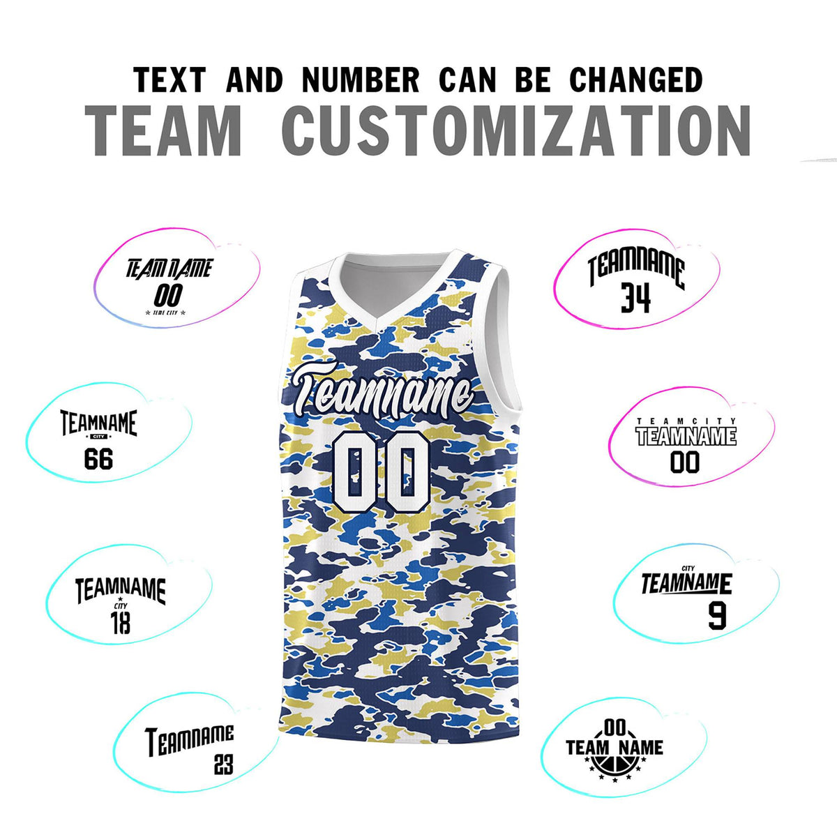 Custom Personalized Camo Kits Sports Uniform Basketball Jersey|KXKSHOP
