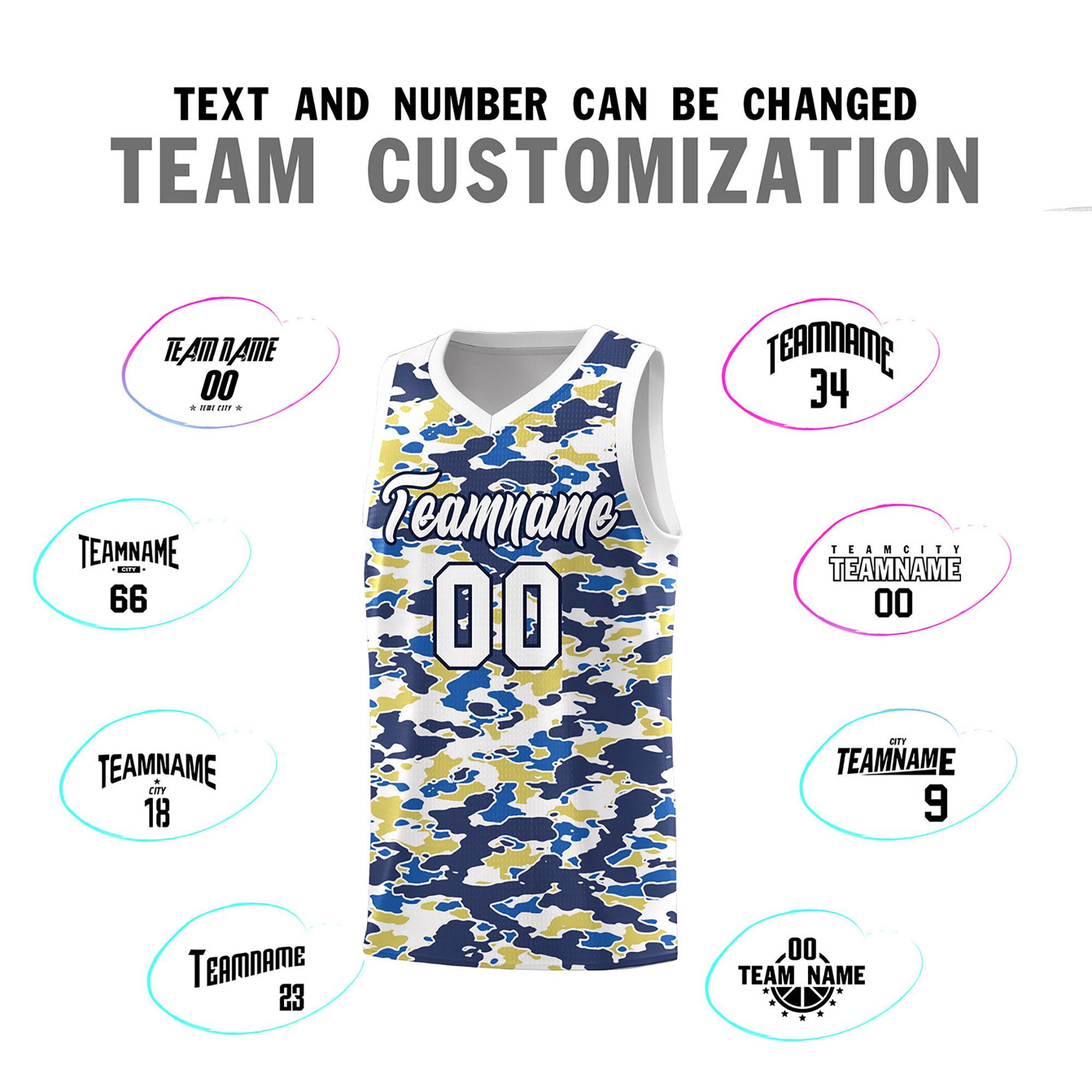 Custom Personalized Camo Kits Sports Uniform Basketball Jersey|KXKSHOP