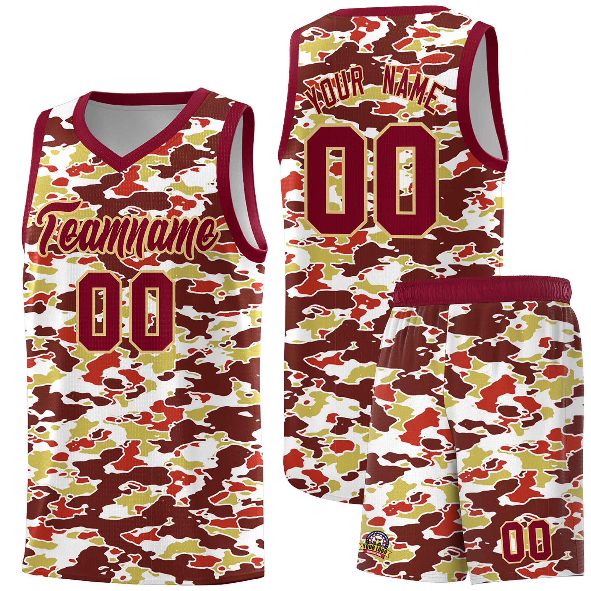 Custom Personalized Camo Kits Sports Uniform Basketball Jersey|KXKSHOP