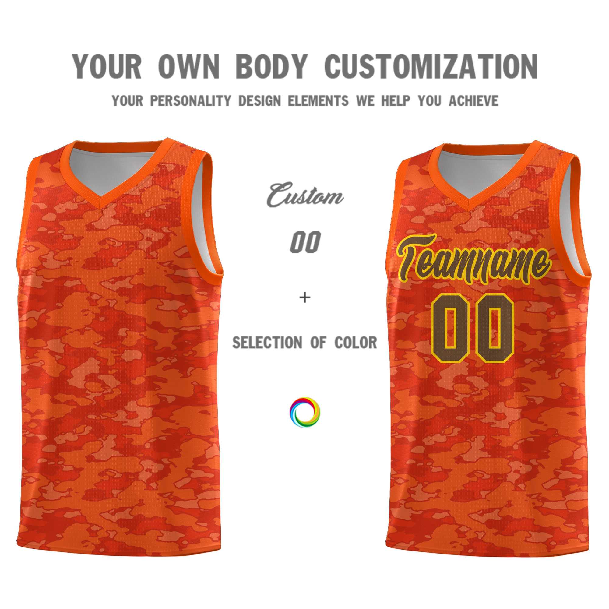 Custom Personalized Camo Kits Sports Uniform Basketball Jersey|KXKSHOP