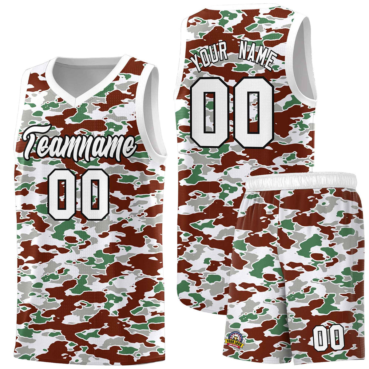 Custom Personalized Camo Kits Sports Uniform Basketball Jersey|KXKSHOP