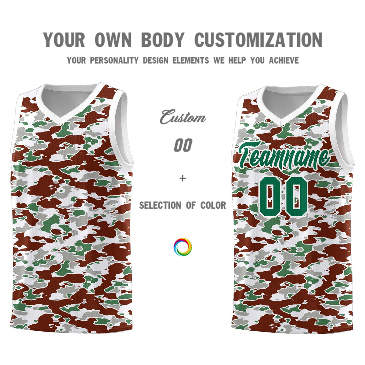 Custom Personalized Camo Kits Sports Uniform Basketball Jersey|KXKSHOP