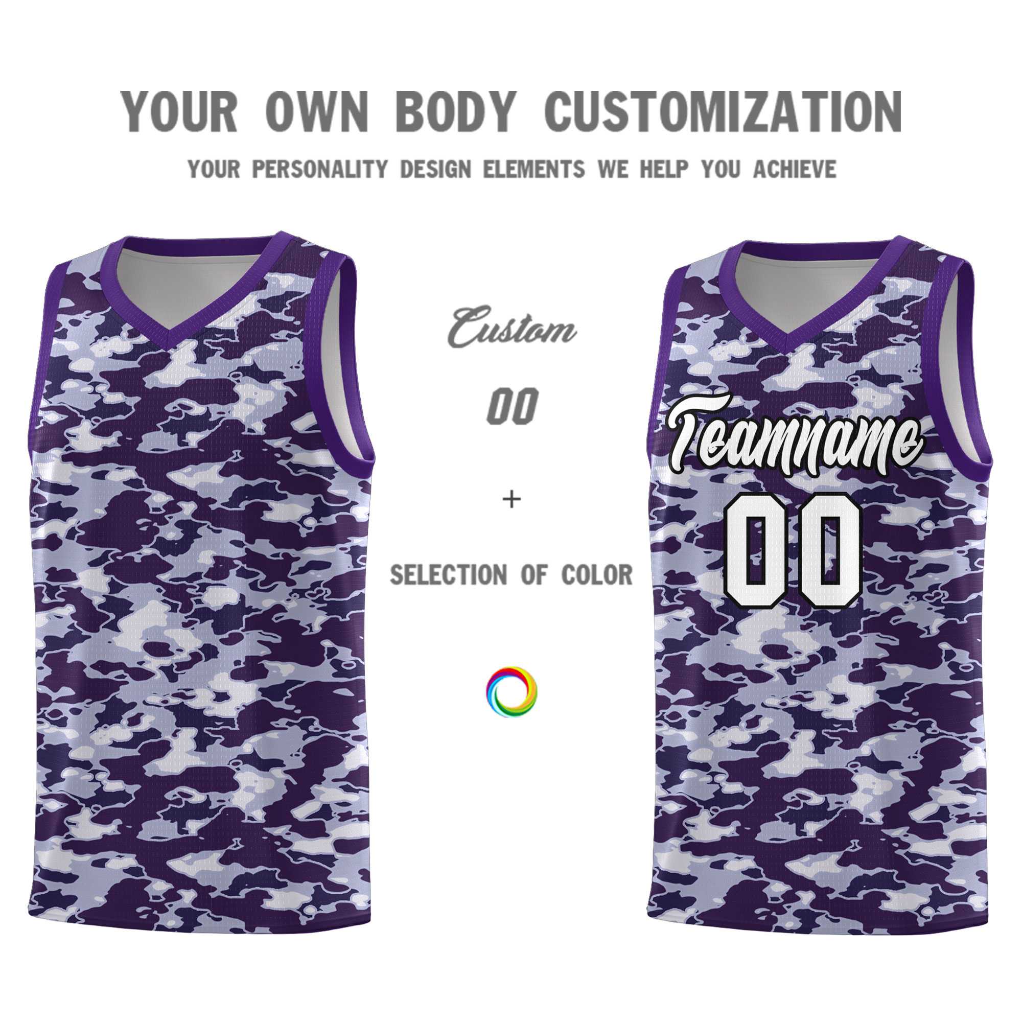 Custom Personalized Camo Kits Sports Uniform Basketball Jersey|KXKSHOP