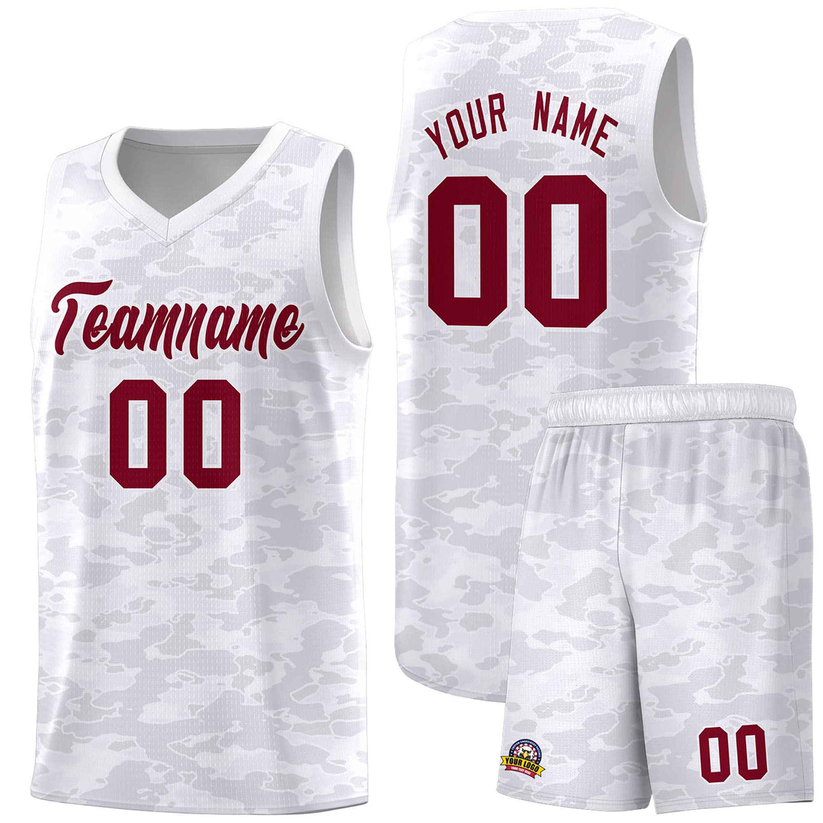 Custom Personalized Camo Kits Sports Uniform Basketball Jersey|KXKSHOP