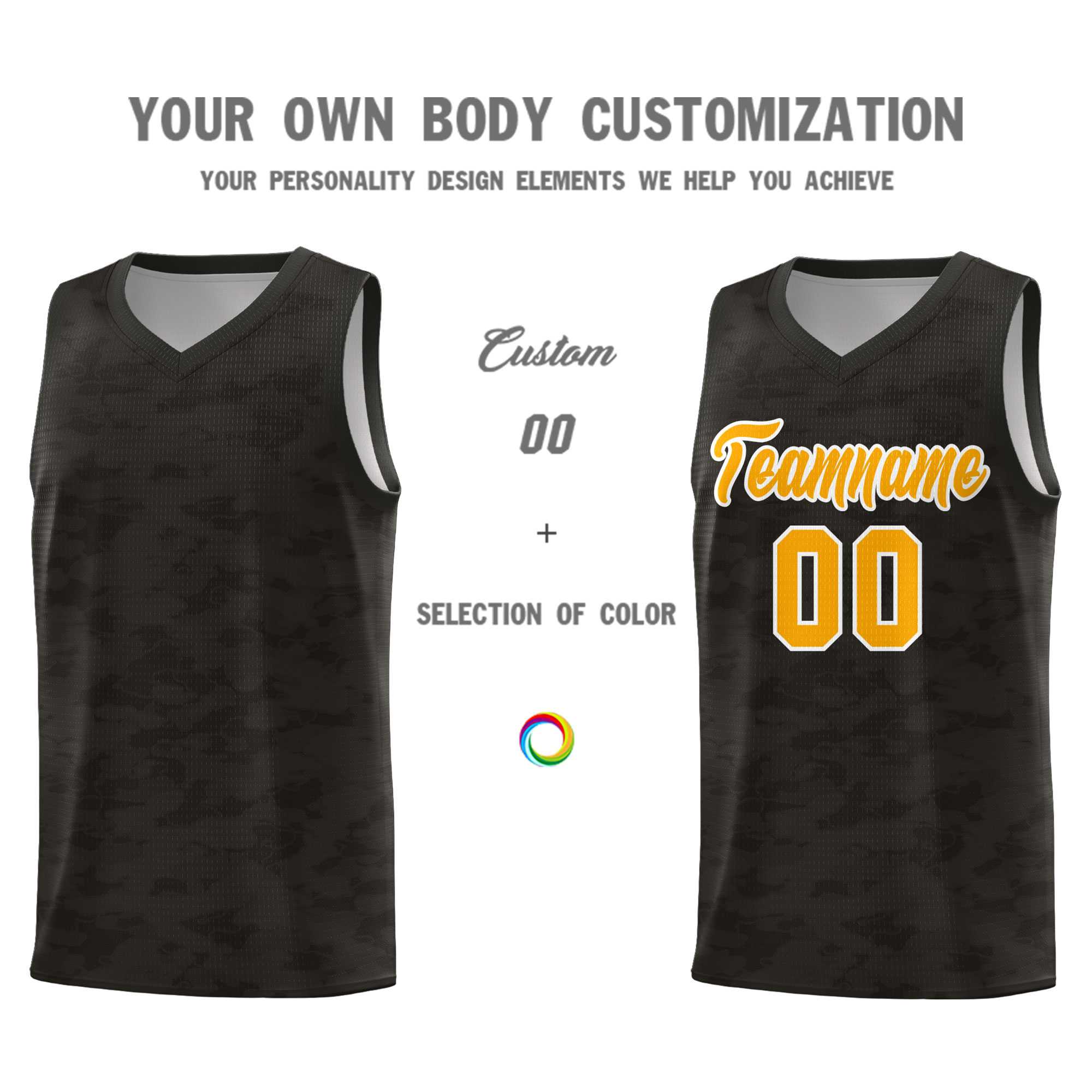 Custom Personalized Camo Kits Sports Uniform Basketball Jersey|KXKSHOP