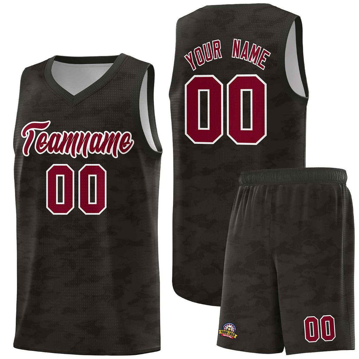 Custom Personalized Camo Kits Sports Uniform Basketball Jersey|KXKSHOP