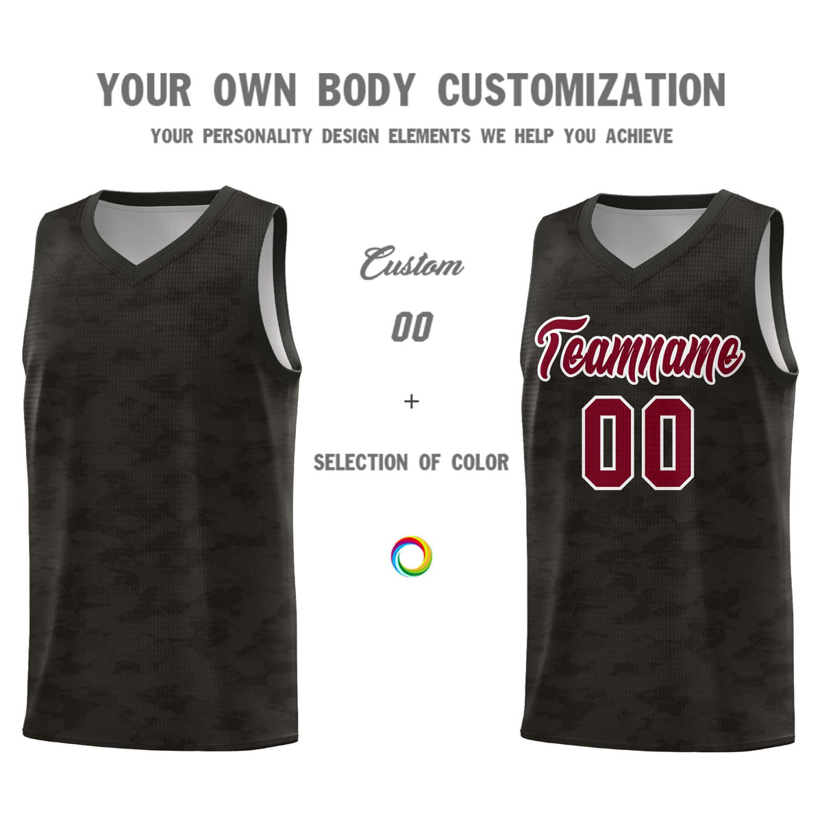Custom Personalized Camo Kits Sports Uniform Basketball Jersey|KXKSHOP