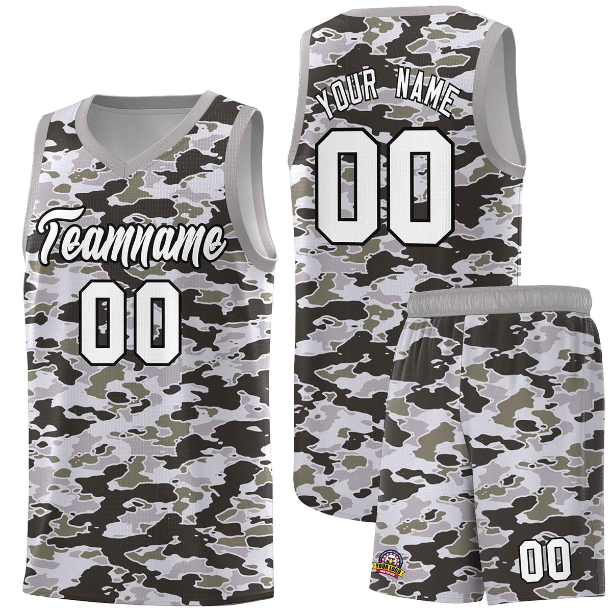 Custom Personalized Camo Kits Sports Uniform Basketball Jersey|KXKSHOP