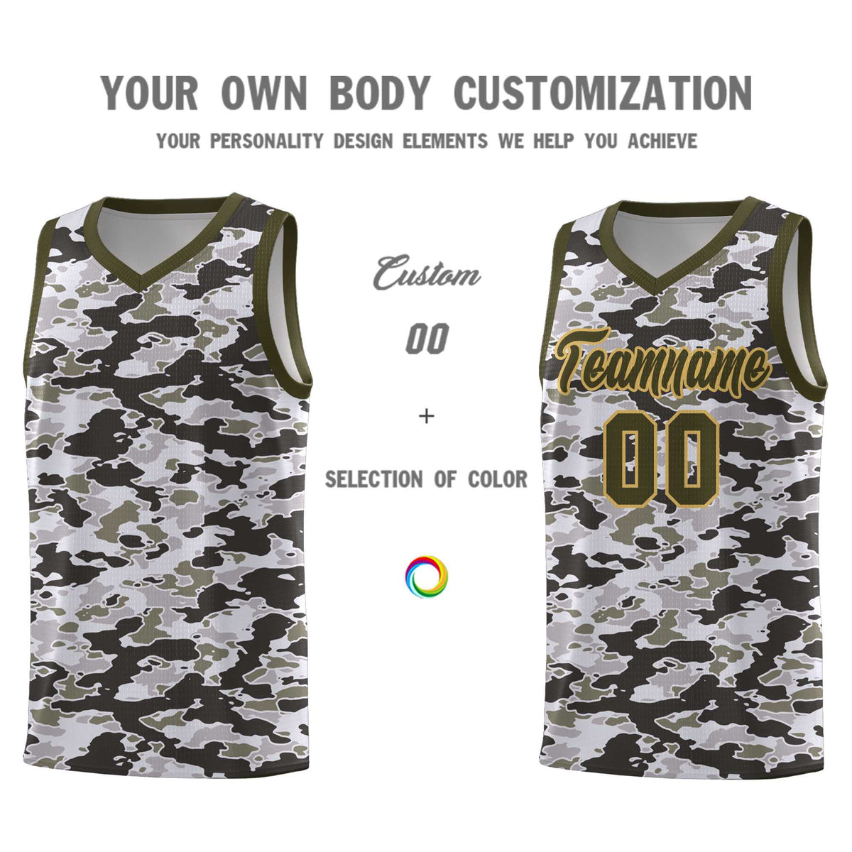 Custom Personalized Camo Kits Sports Uniform Basketball Jersey|KXKSHOP