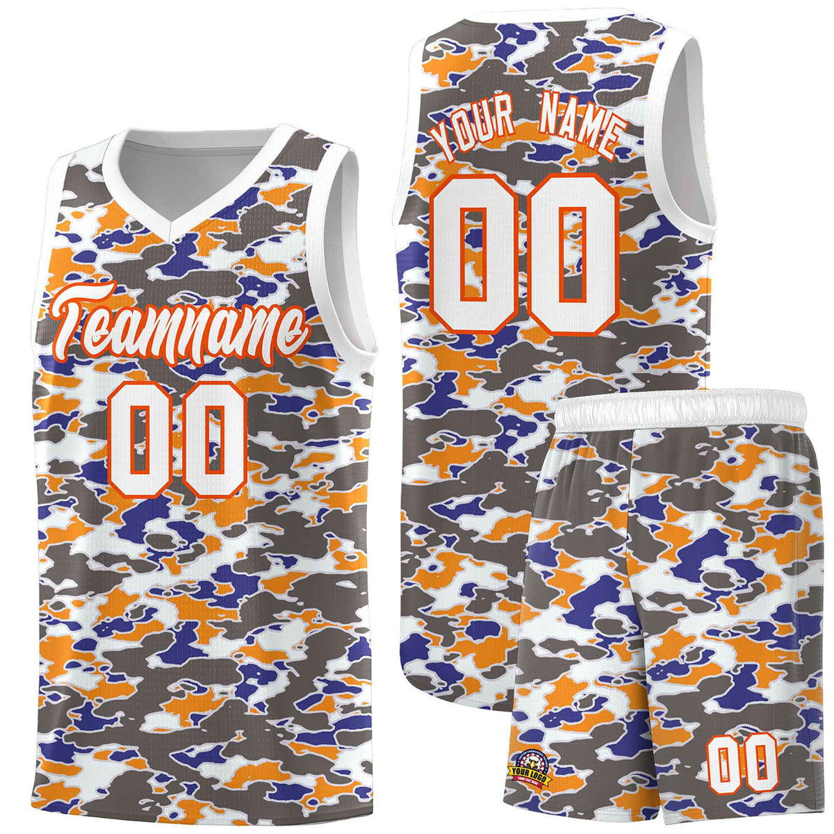 Custom Personalized Camo Kits Sports Uniform Basketball Jersey|KXKSHOP