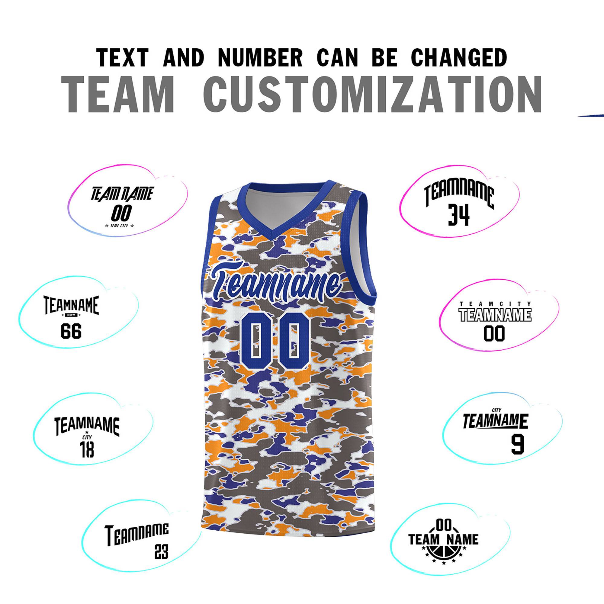Custom Personalized Camo Kits Sports Uniform Basketball Jersey|KXKSHOP