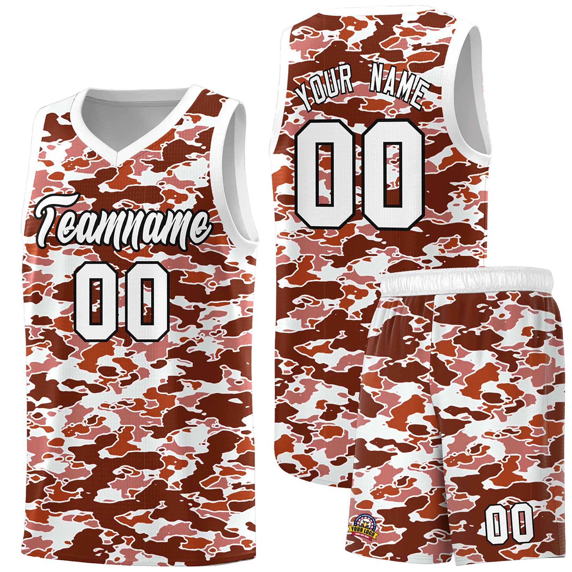Custom Personalized Camo Kits Sports Uniform Basketball Jersey|KXKSHOP