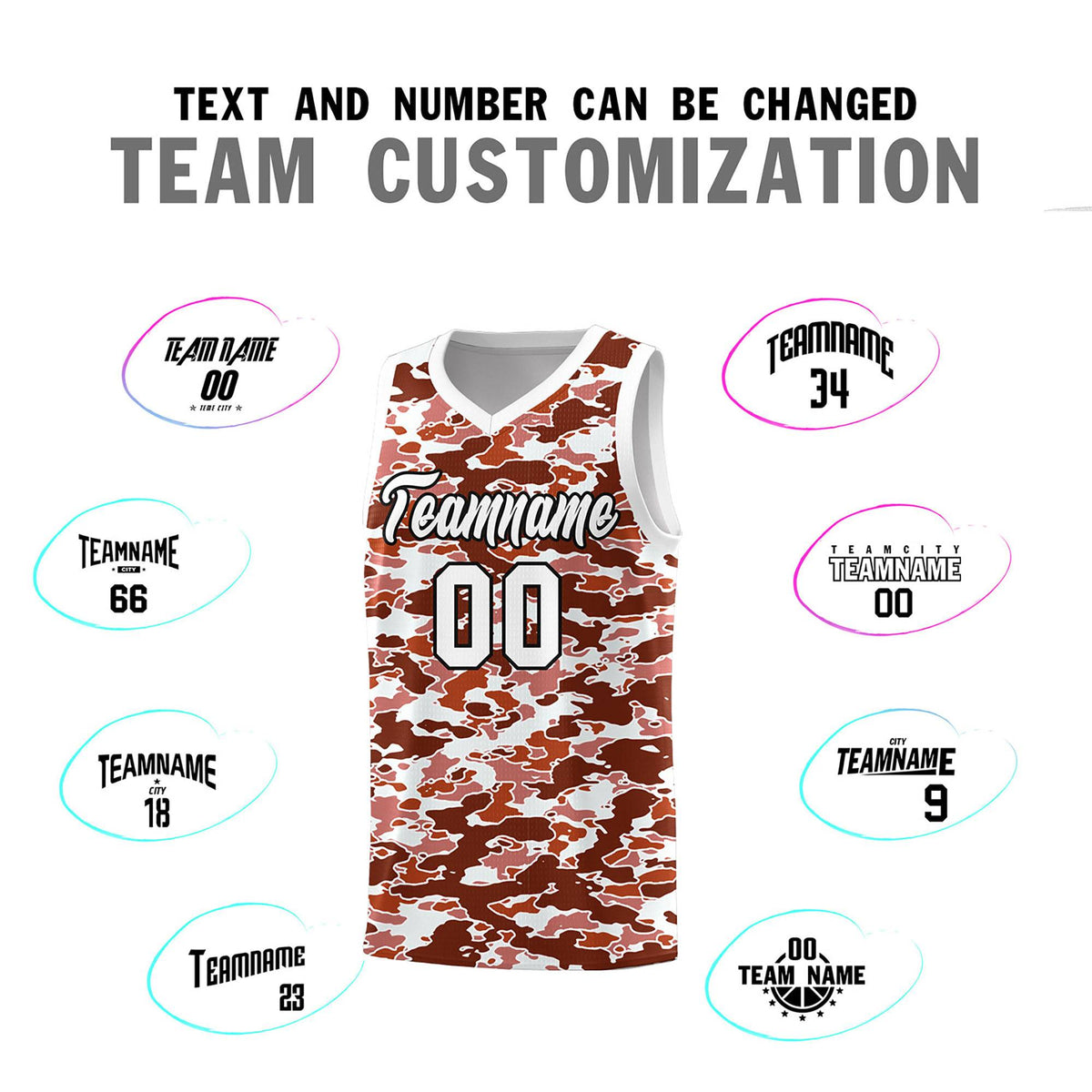 Custom Personalized Camo Kits Sports Uniform Basketball Jersey|KXKSHOP