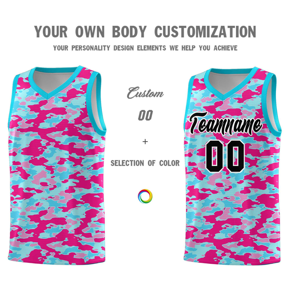 Custom Personalized Camo Kits Sports Uniform Basketball Jersey|KXKSHOP