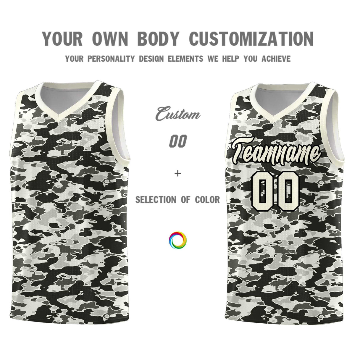 Custom Personalized Camo Kits Sports Uniform Basketball Jersey|KXKSHOP