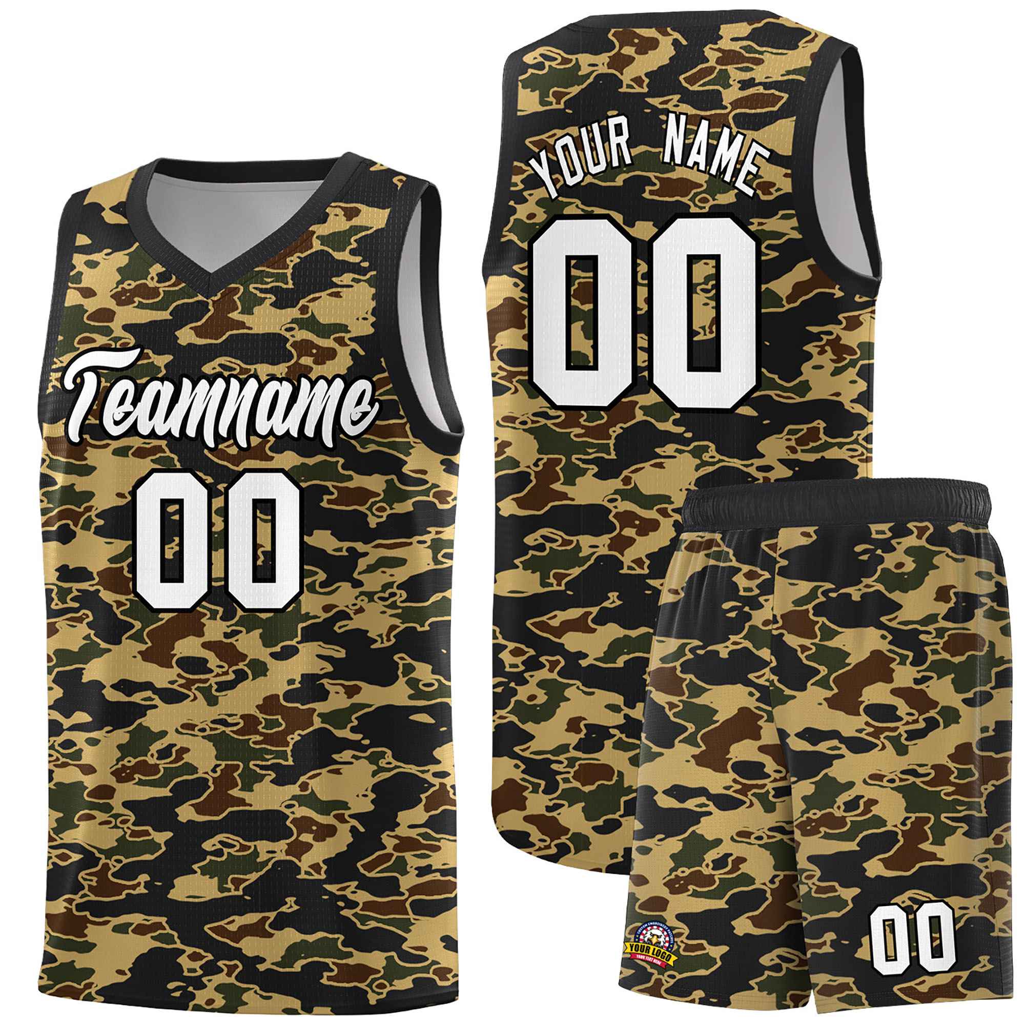 Custom Personalized Camo Kits Sports Uniform Basketball Jersey|KXKSHOP