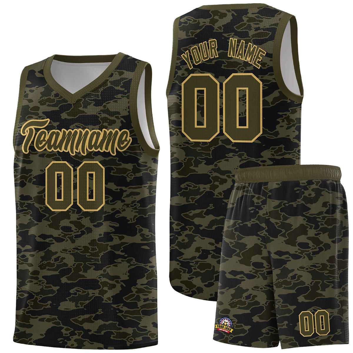 Custom Personalized Camo Kits Sports Uniform Basketball Jersey|KXKSHOP