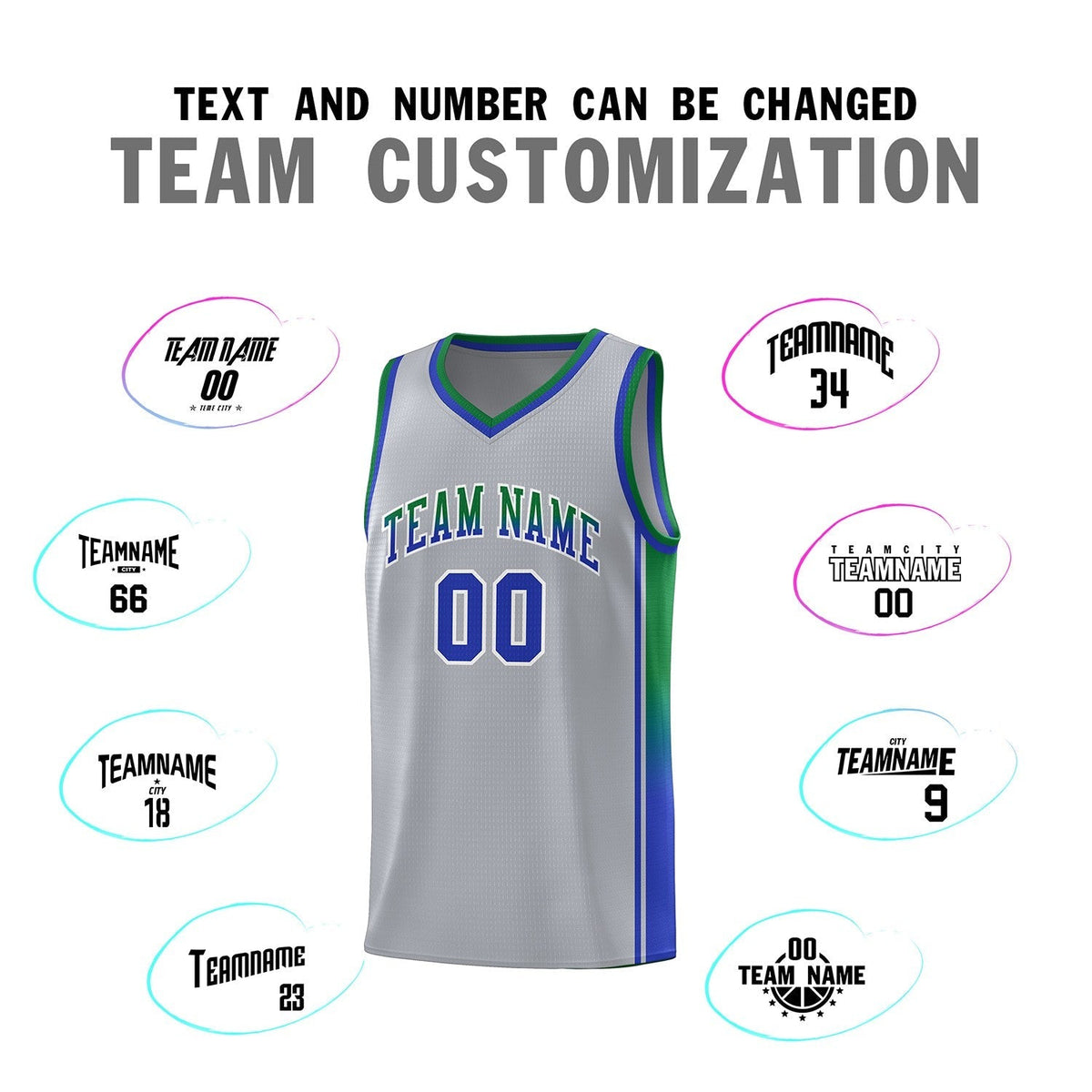 Custom Neon Green Navy-White Side Two-Tone Classic Sports Uniform Basketball Jersey |KXKSHOP