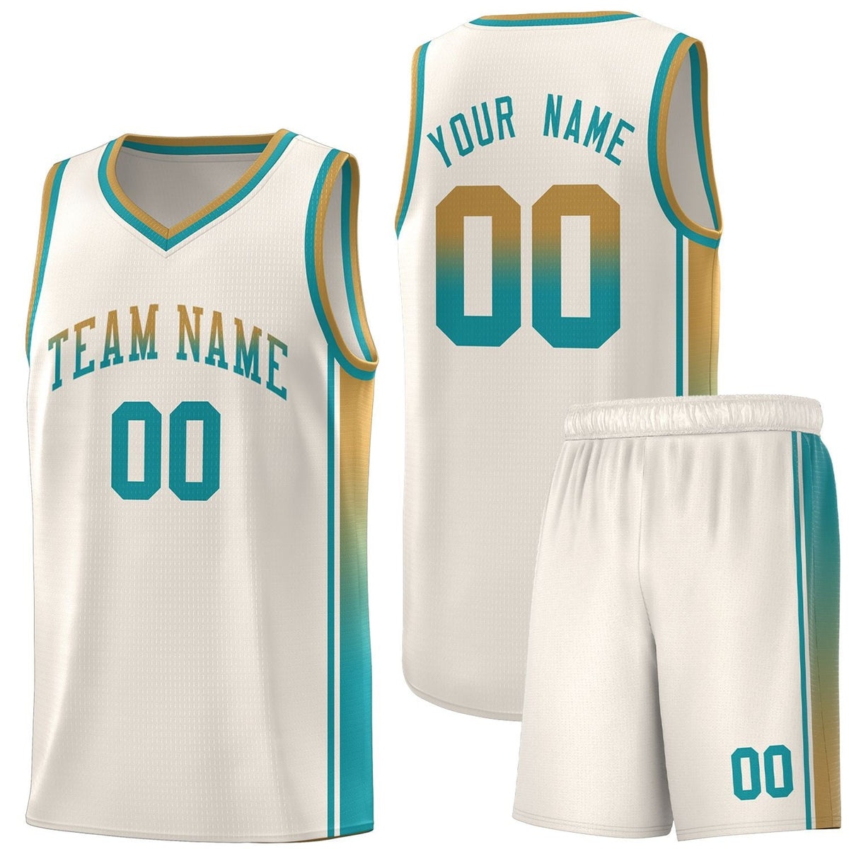 Custom Neon Green Navy-White Side Two-Tone Classic Sports Uniform Basketball Jersey |KXKSHOP