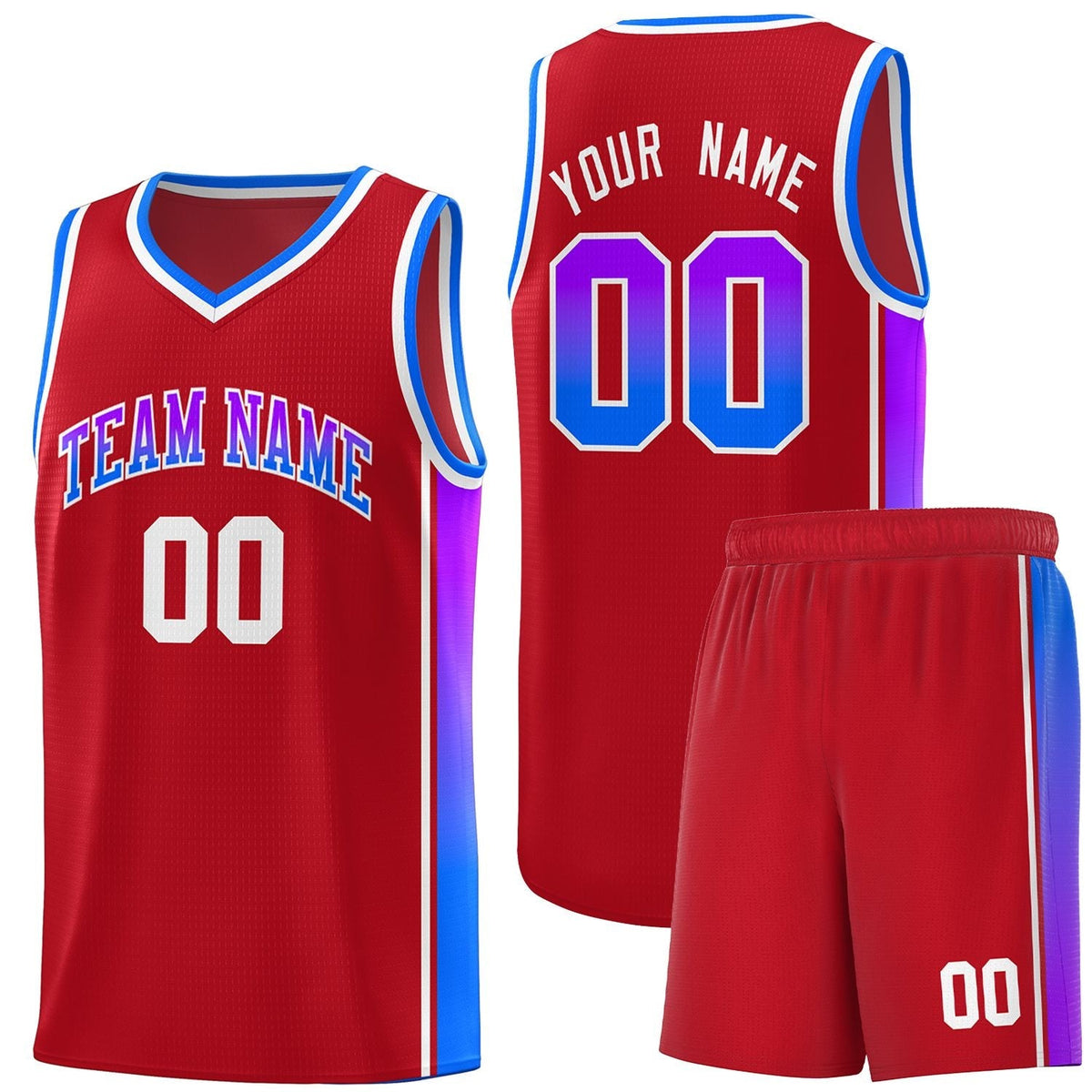 Custom Neon Green Navy-White Side Two-Tone Classic Sports Uniform Basketball Jersey |KXKSHOP