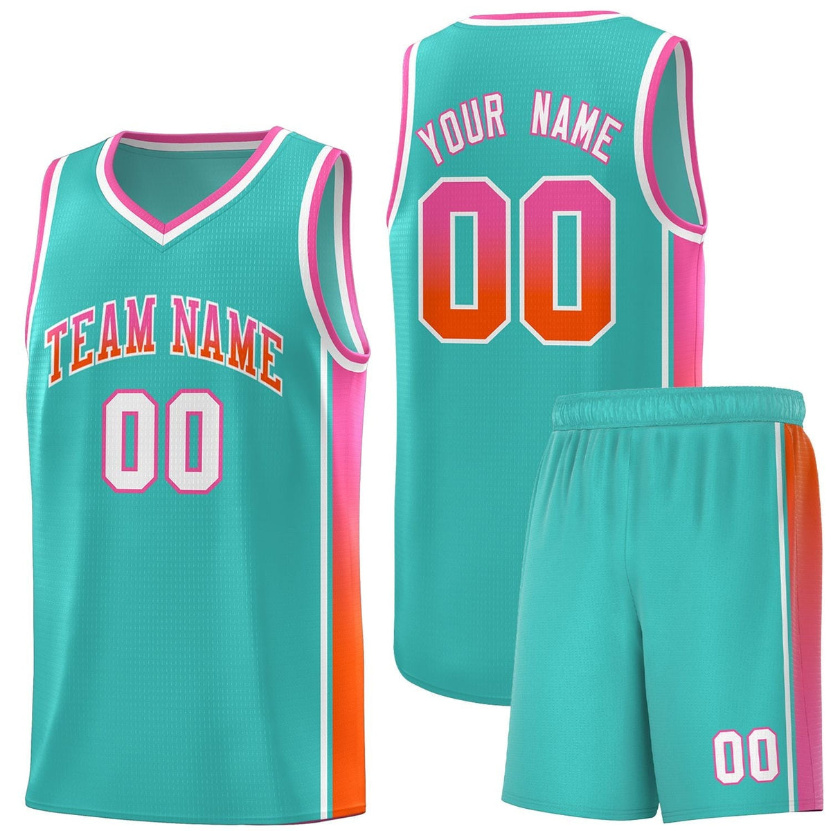 Custom Neon Green Navy-White Side Two-Tone Classic Sports Uniform Basketball Jersey |KXKSHOP