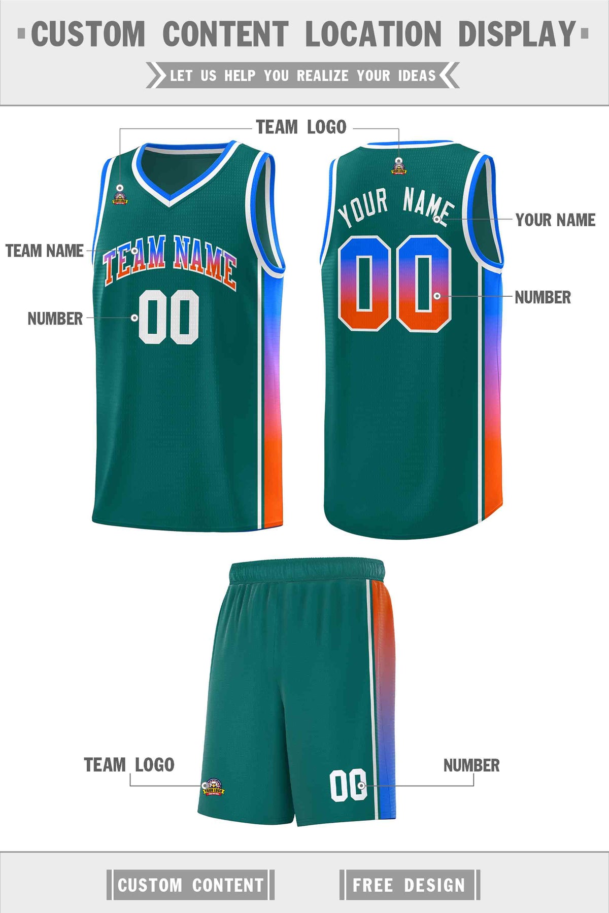 Custom Neon Green Navy-White Side Two-Tone Classic Sports Uniform Basketball Jersey |KXKSHOP