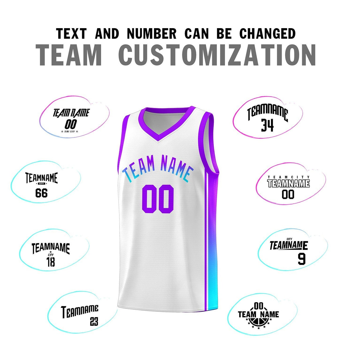 Custom Neon Green Navy-White Side Two-Tone Classic Sports Uniform Basketball Jersey |KXKSHOP