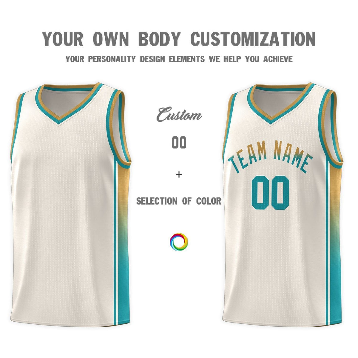 Custom Neon Green Navy-White Side Two-Tone Classic Sports Uniform Basketball Jersey |KXKSHOP