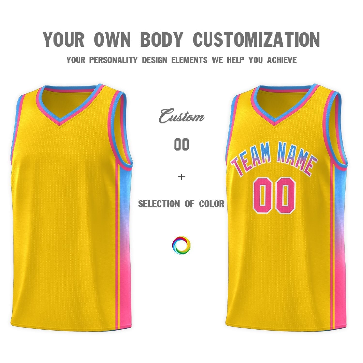 Custom Neon Green Navy-White Side Two-Tone Classic Sports Uniform Basketball Jersey |KXKSHOP