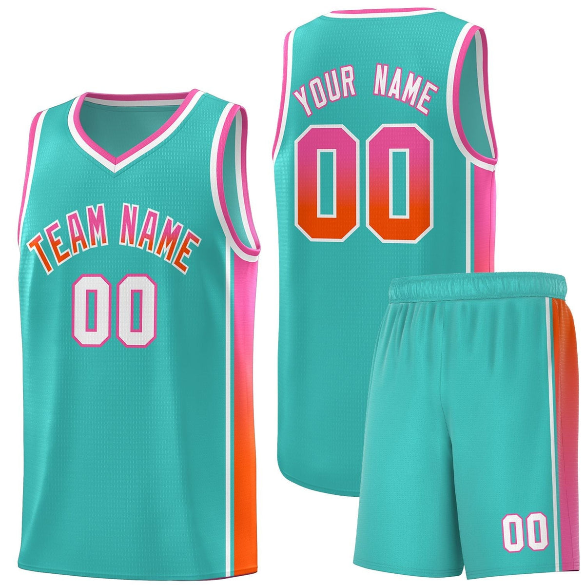Custom Neon Green Navy-White Side Two-Tone Classic Sports Uniform Basketball Jersey |KXKSHOP