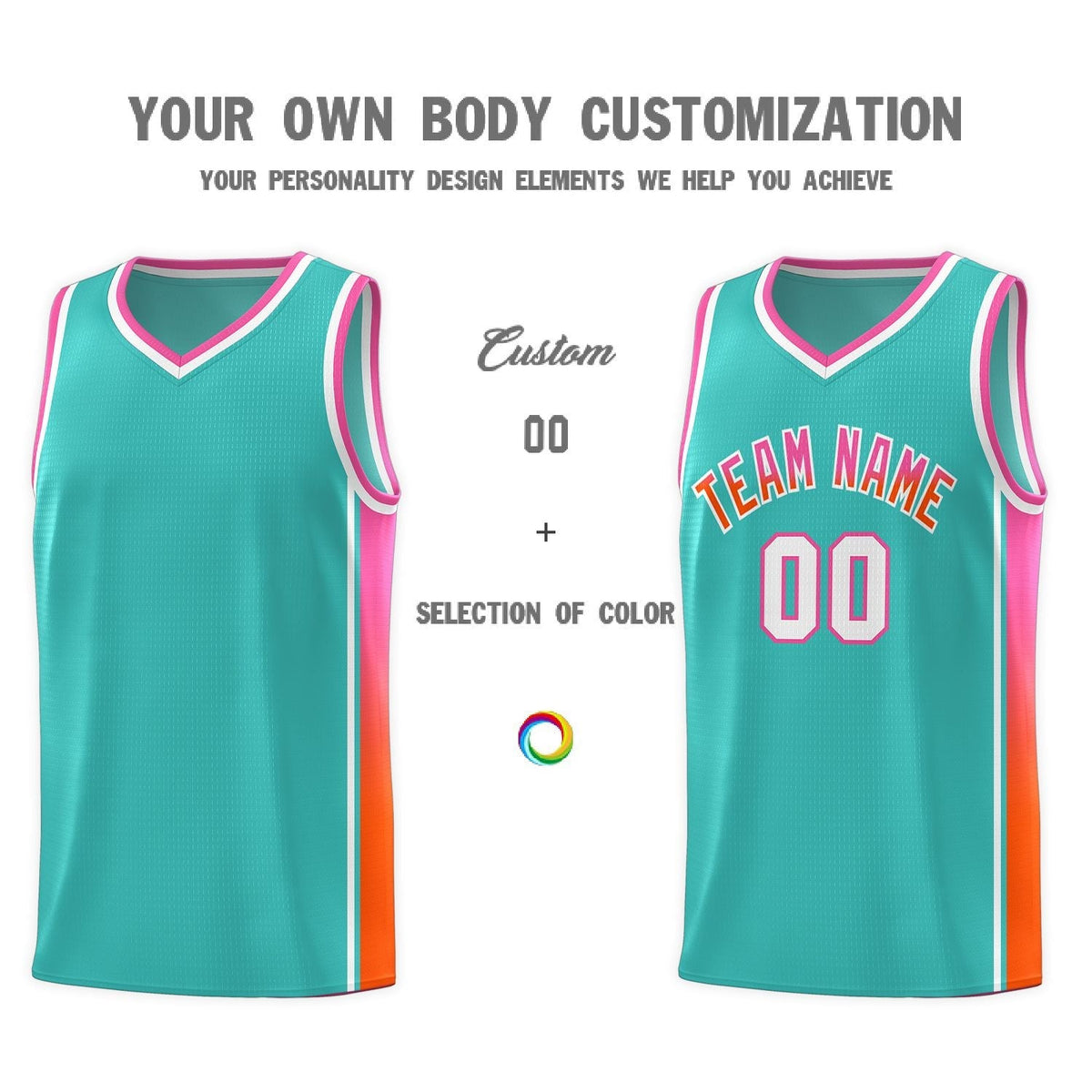 Custom Neon Green Navy-White Side Two-Tone Classic Sports Uniform Basketball Jersey |KXKSHOP
