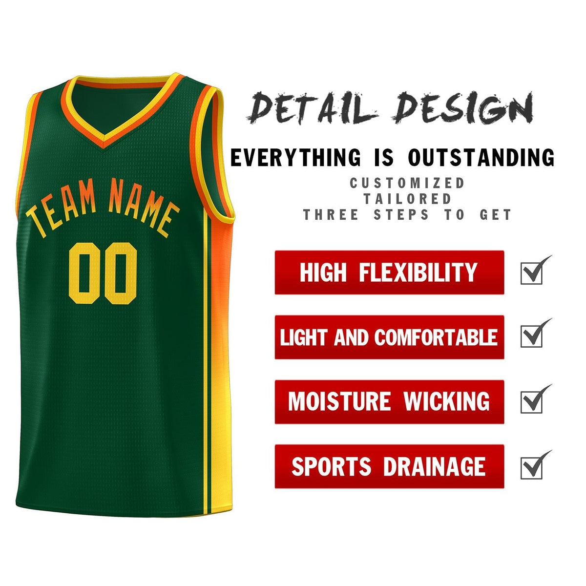 Custom Neon Green Navy-White Side Two-Tone Classic Sports Uniform Basketball Jersey |KXKSHOP