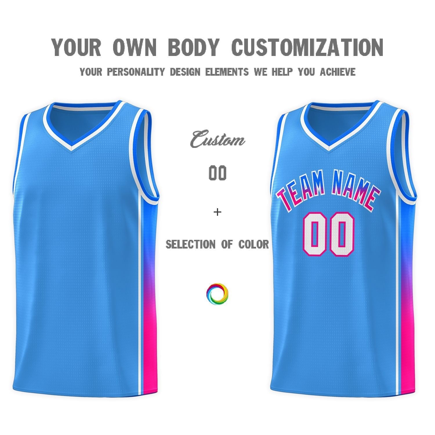 Custom Neon Green Navy-White Side Two-Tone Classic Sports Uniform Basketball Jersey |KXKSHOP