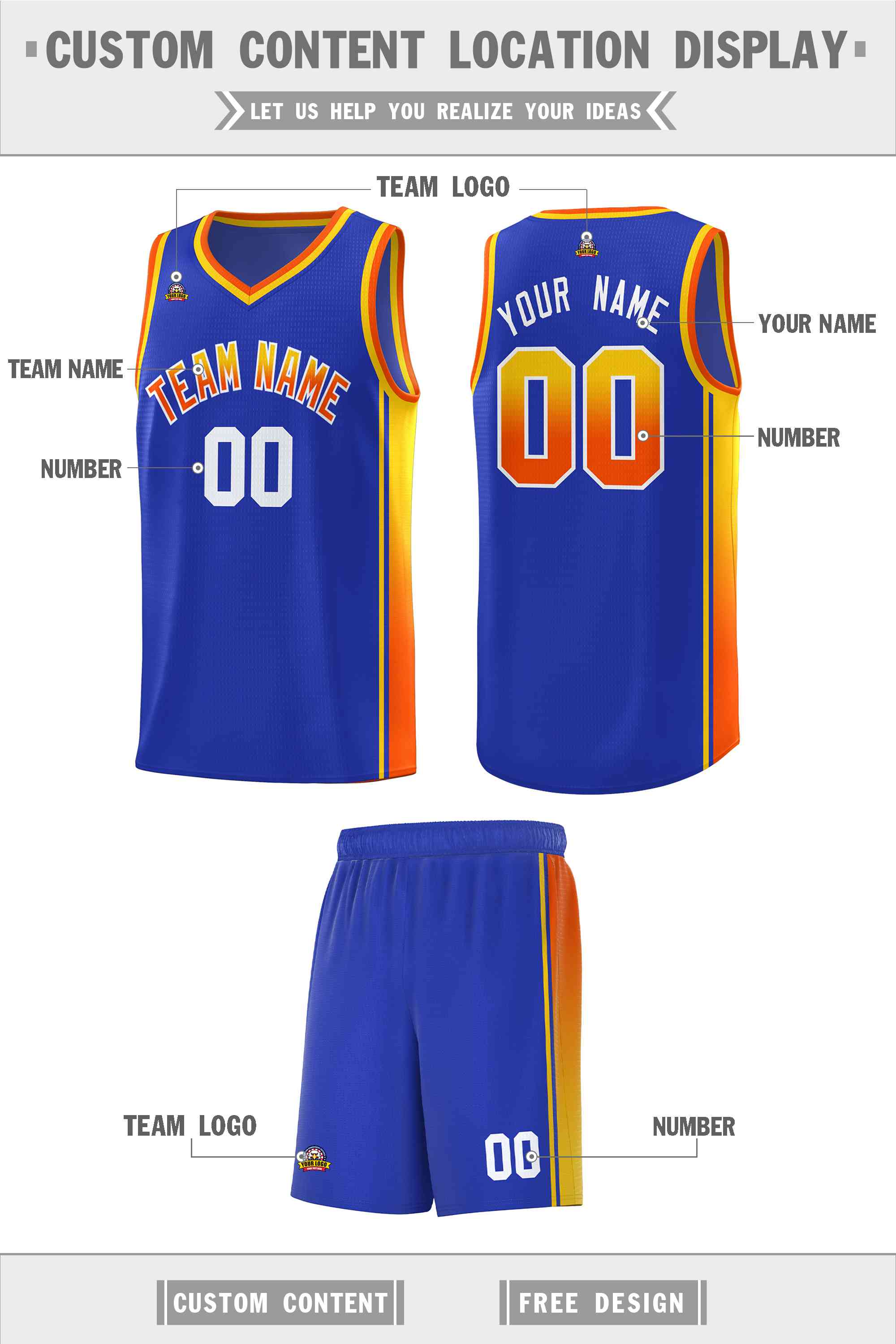 Custom Neon Green Navy-White Side Two-Tone Classic Sports Uniform Basketball Jersey |KXKSHOP