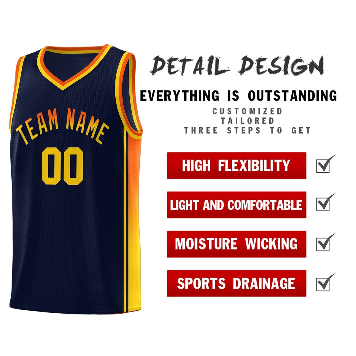 Custom Neon Green Navy-White Side Two-Tone Classic Sports Uniform Basketball Jersey |KXKSHOP