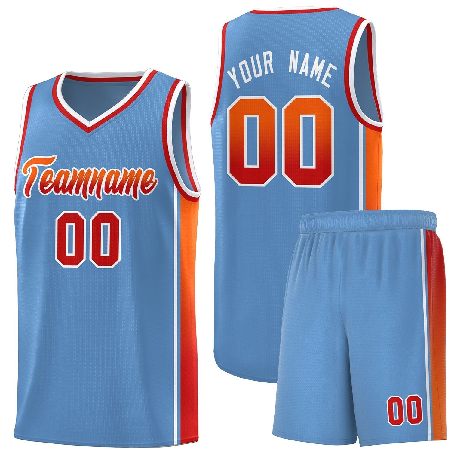 Custom Neon Green Navy-White Side Two-Tone Classic Sports Uniform Basketball Jersey |KXKSHOP