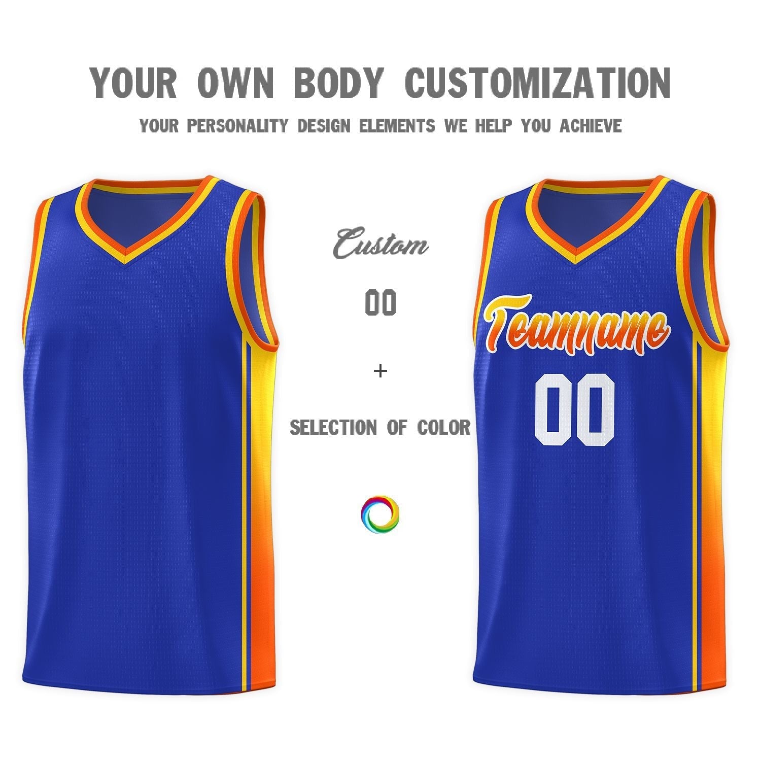 Custom Neon Green Navy-White Side Two-Tone Classic Sports Uniform Basketball Jersey |KXKSHOP