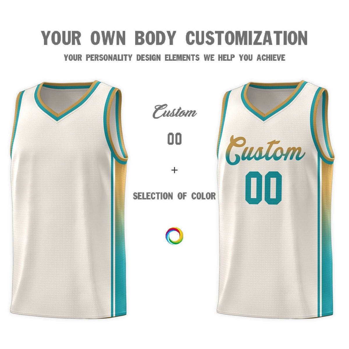 Custom Neon Green Navy-White Side Two-Tone Classic Sports Uniform Basketball Jersey |KXKSHOP
