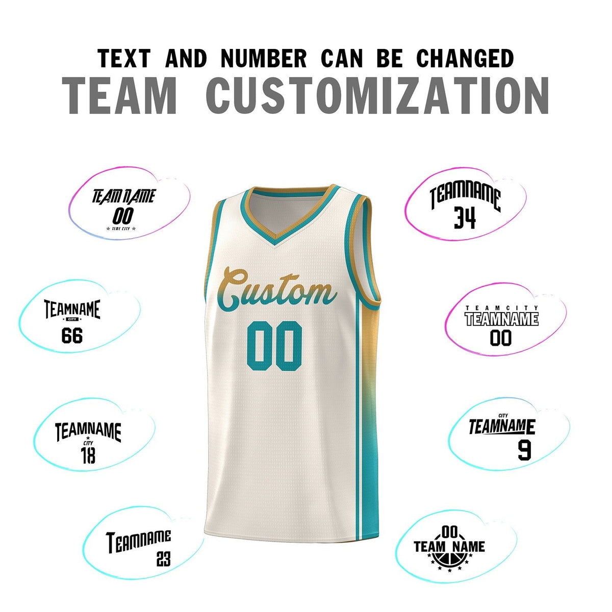 Custom Neon Green Navy-White Side Two-Tone Classic Sports Uniform Basketball Jersey |KXKSHOP