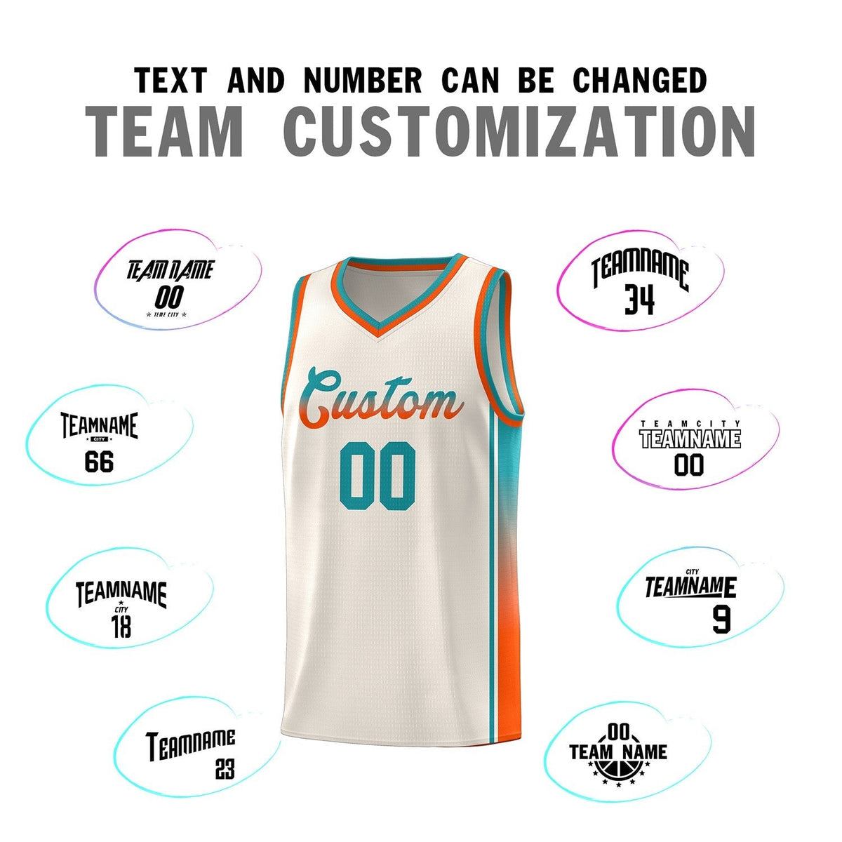 Custom Neon Green Navy-White Side Two-Tone Classic Sports Uniform Basketball Jersey |KXKSHOP