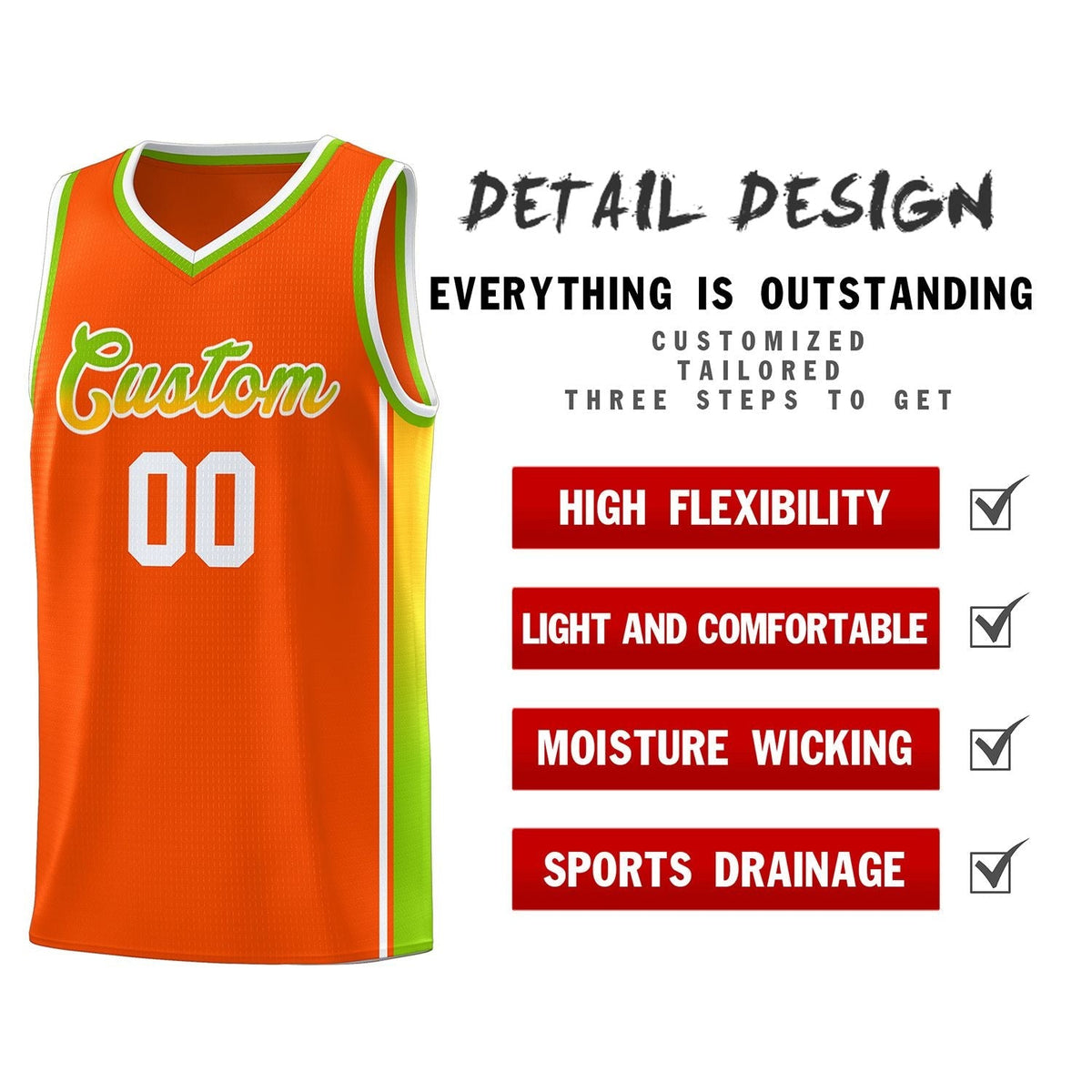 Custom Neon Green Navy-White Side Two-Tone Classic Sports Uniform Basketball Jersey |KXKSHOP