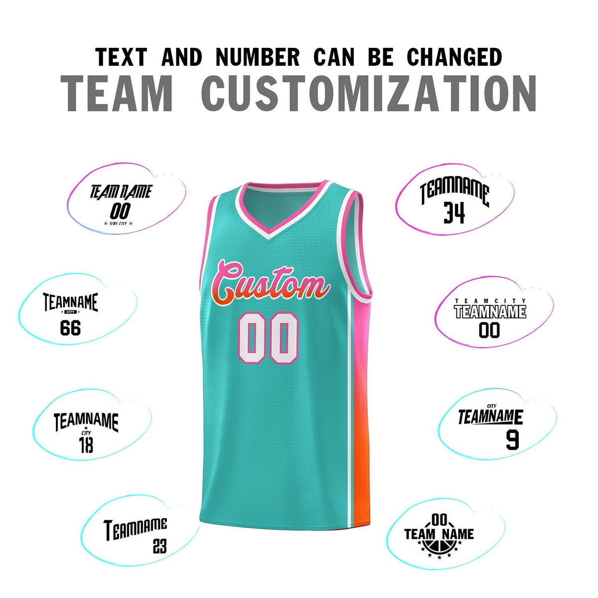 Custom Neon Green Navy-White Side Two-Tone Classic Sports Uniform Basketball Jersey |KXKSHOP
