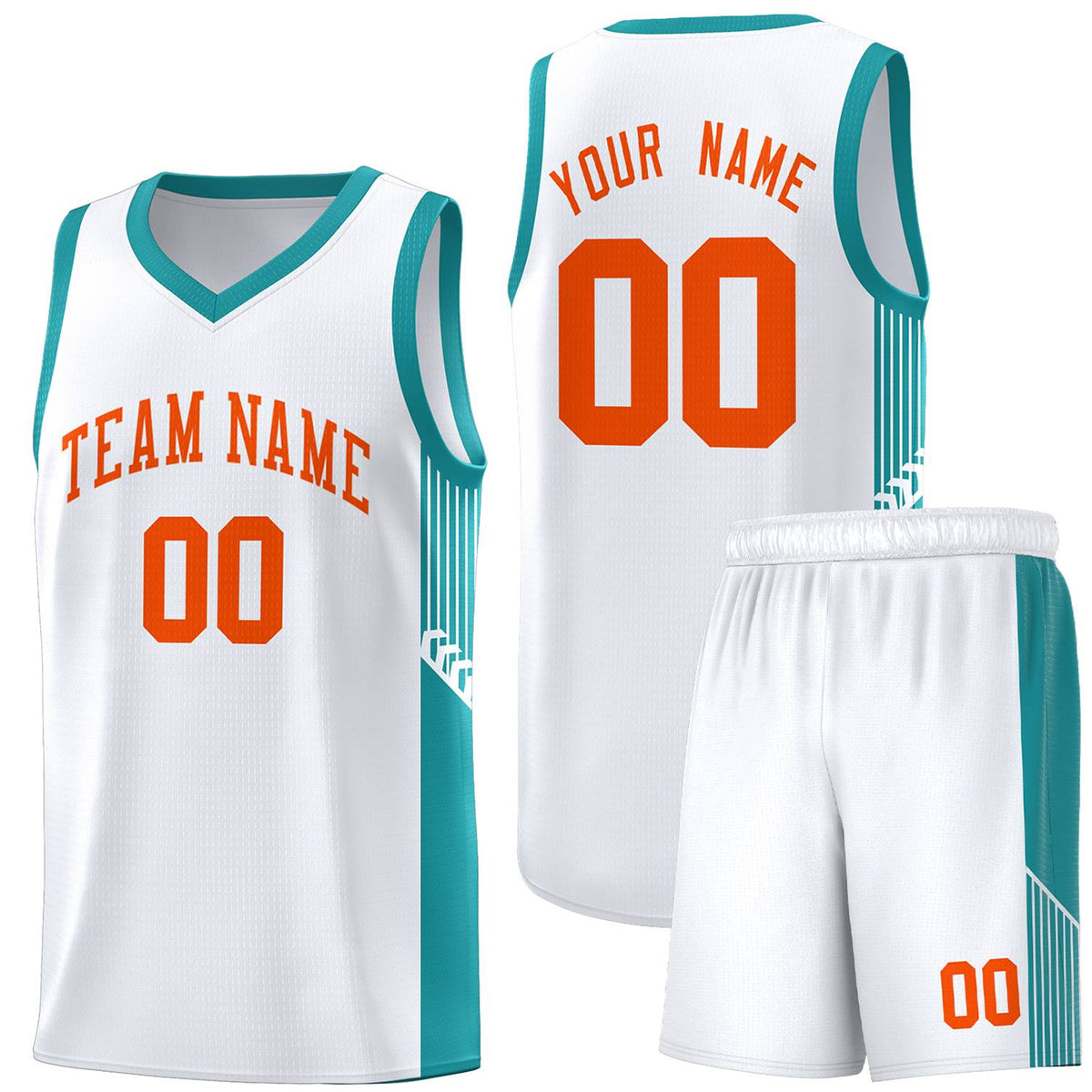 Custom Neon Green Navy-White Side Two-Tone Classic Sports Uniform Basketball Jersey |KXKSHOP