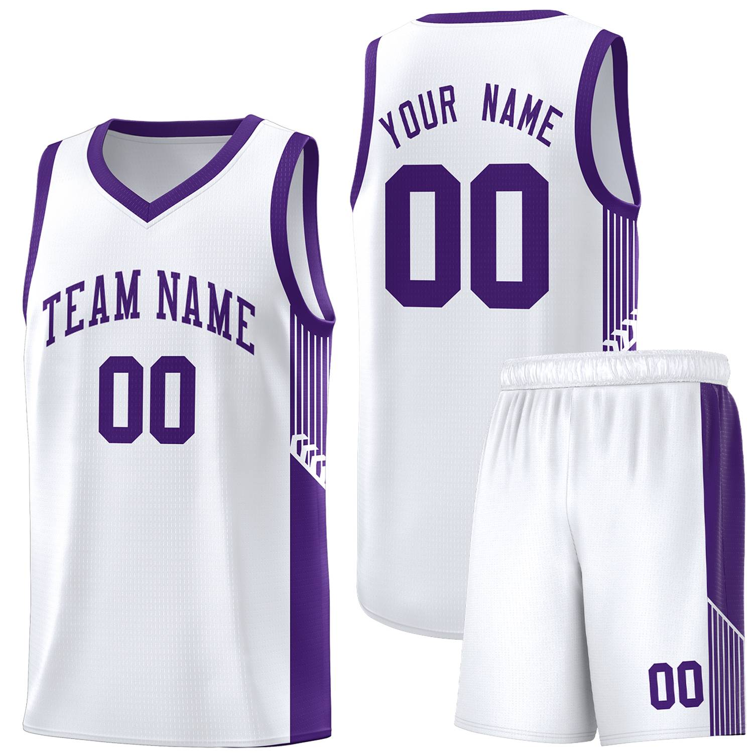 Custom Neon Green Navy-White Side Two-Tone Classic Sports Uniform Basketball Jersey |KXKSHOP