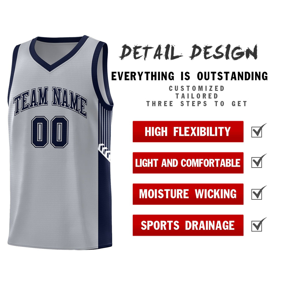 Custom Neon Green Navy-White Side Two-Tone Classic Sports Uniform Basketball Jersey |KXKSHOP