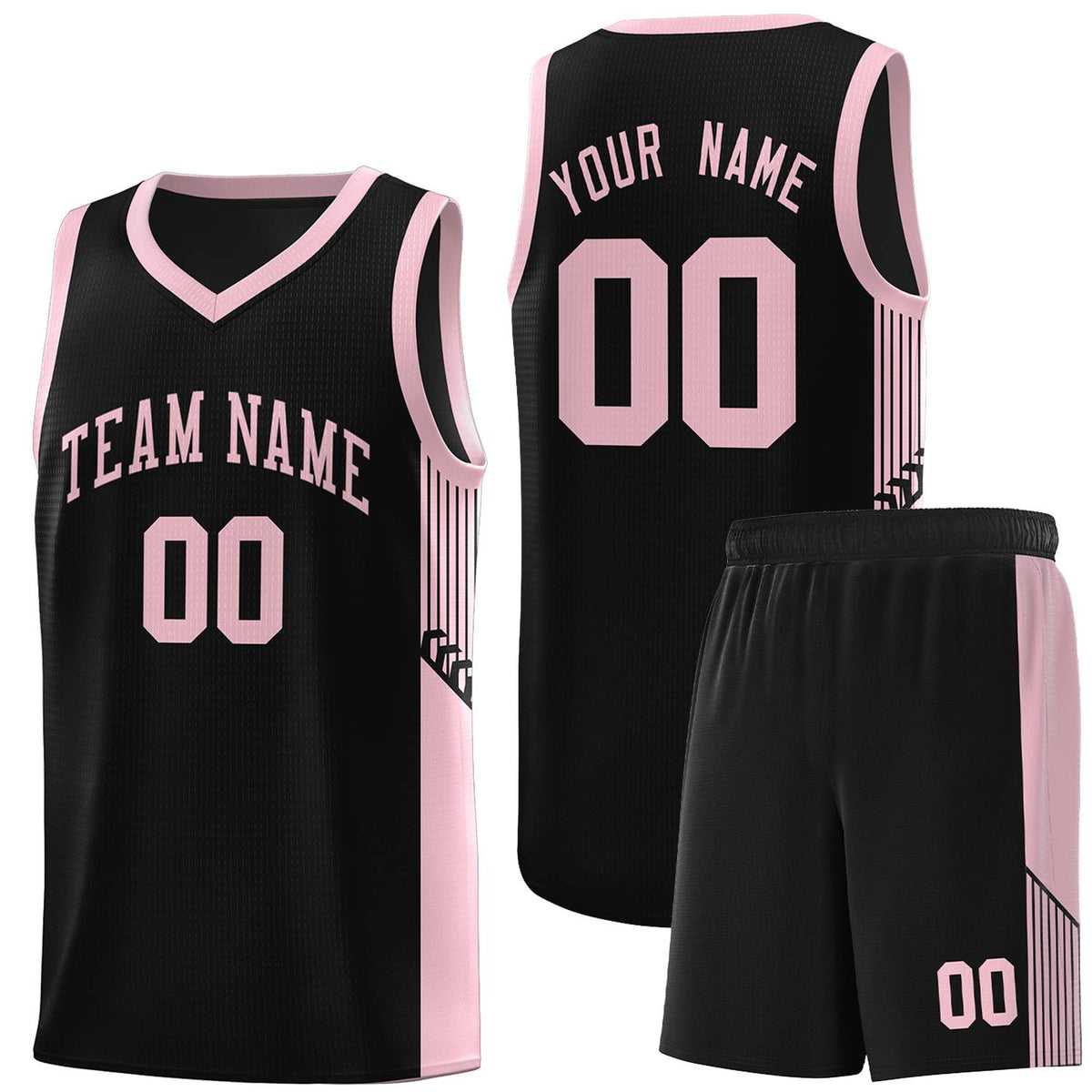 Custom Neon Green Navy-White Side Two-Tone Classic Sports Uniform Basketball Jersey |KXKSHOP