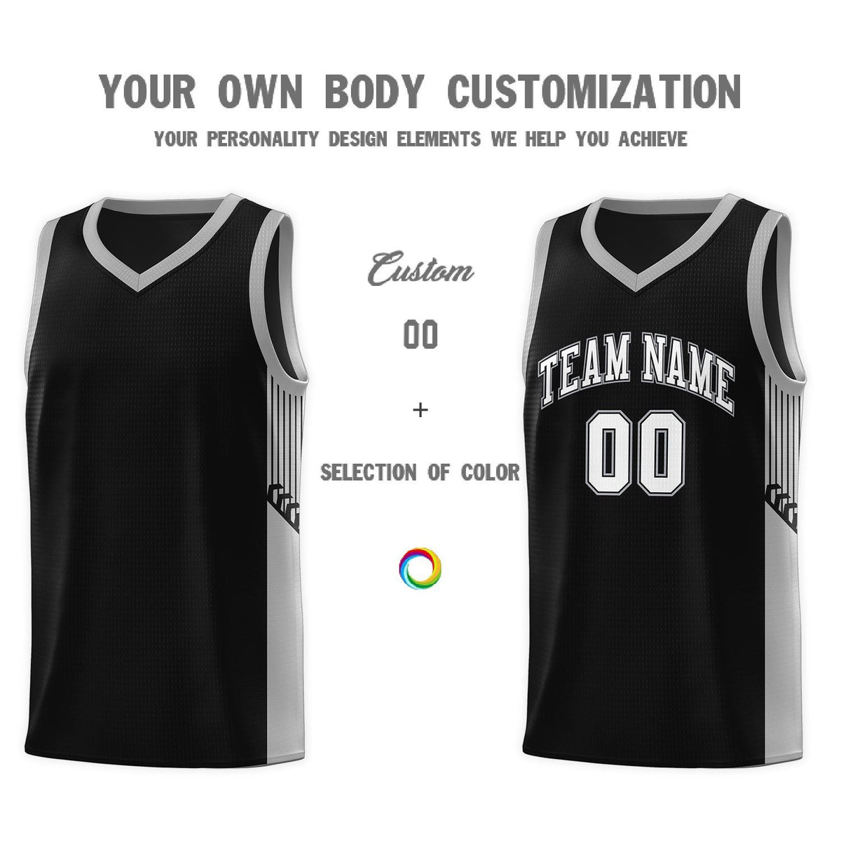 Custom Neon Green Navy-White Side Two-Tone Classic Sports Uniform Basketball Jersey |KXKSHOP