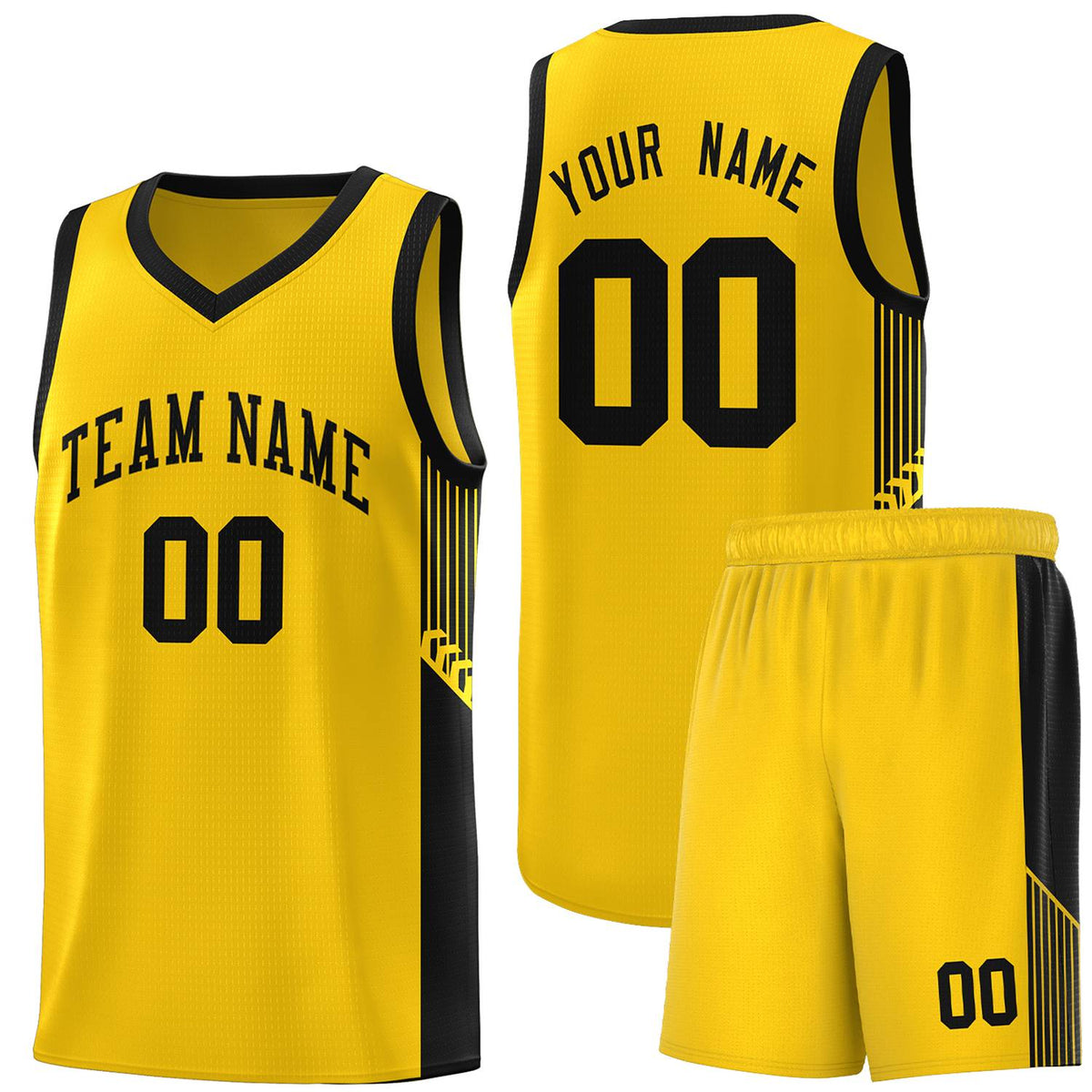 Custom Neon Green Navy-White Side Two-Tone Classic Sports Uniform Basketball Jersey |KXKSHOP