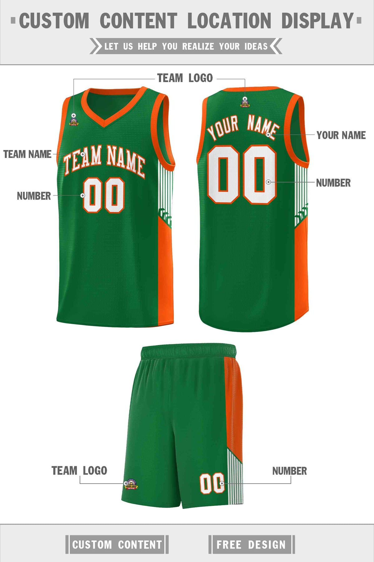 Custom Neon Green Navy-White Side Two-Tone Classic Sports Uniform Basketball Jersey |KXKSHOP